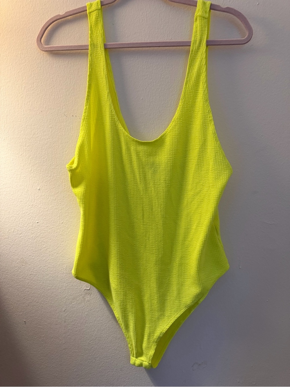Neon Yellow Wild Fable body suit